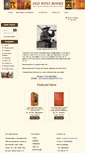 Mobile Screenshot of oldwestbooks.com
